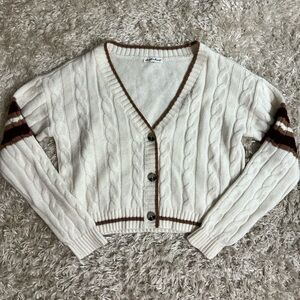 Juniors Button Front Cardigan
